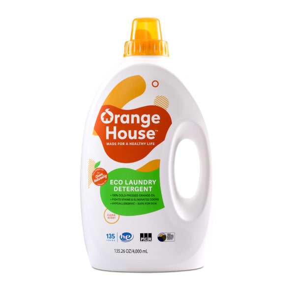 Orange House Liquid Laundry Detergent 135.3 Fl Oz